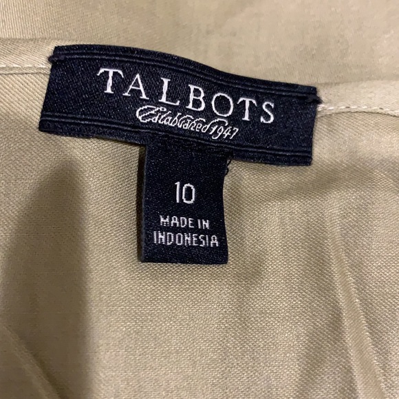 NWT Talbots Ruffle Front Blouse - Picture 8 of 9